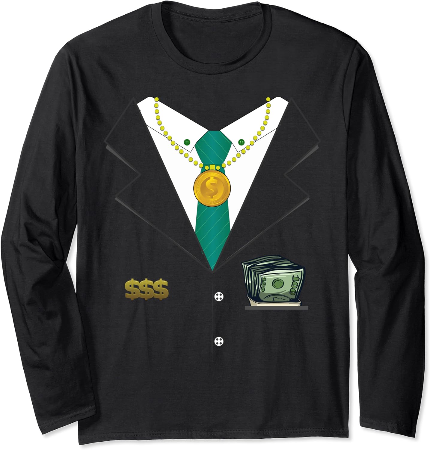 Millionaire or Billionaire Halloween Costume Long Sleeve TShirt